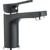 Baliv "WT-5760" Waschtischarmatur mit Pop-Up-Ablaufgarnitur (schwarz/chrom)